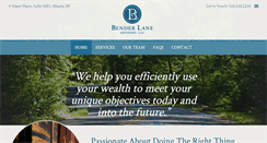 Desktop Screenshot of benderlaneadvisory.com